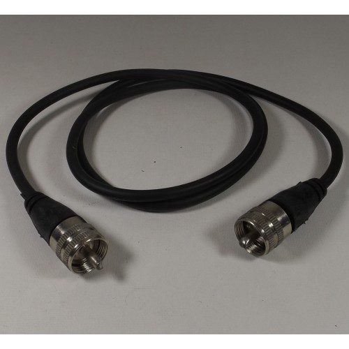 4123 - Câble simple de 3' de RG58, PL259 à PL259