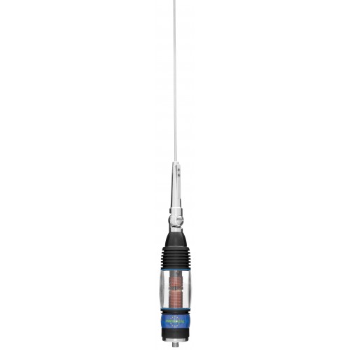 ALABAMA - Antenne Preisdent Electronics pour CB et radio Ham, whip 55po, coil à la base, prise 3/8