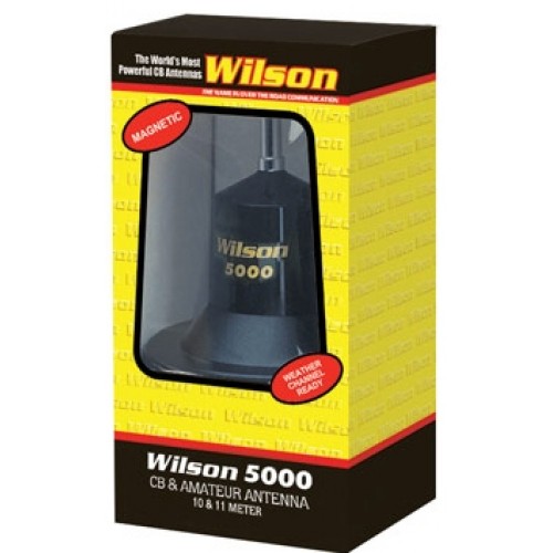 W5000A - Antenne Wilson 5000 aimantée noire de 62'', coil devissable, plus performante que la W1000
