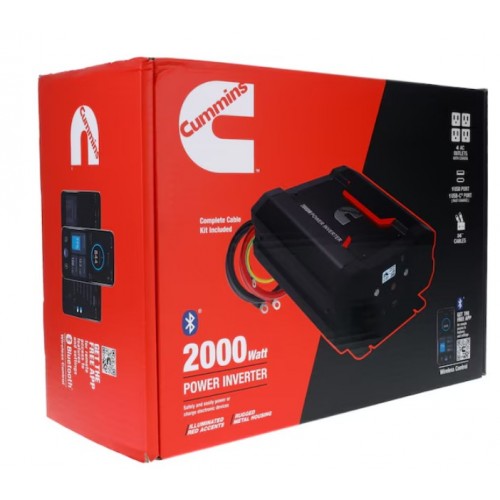 CMN2000W Onduleur Cummins 2000W avec appli utile gratuite! Kit complet